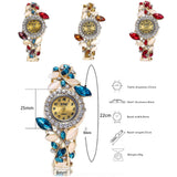 Luxury Flower Wrist Watch