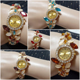 Luxury Flower Wrist Watch