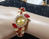 Luxury Flower Wrist Watch