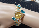 Luxury Flower Wrist Watch