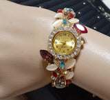 Luxury Flower Wrist Watch